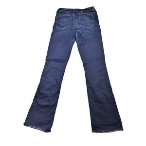 PAIGE High Rise Manhattan Bootcut Jeans Dark Wash Size 31 33" Inseam Tall